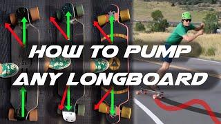 Basics of Longboard Pumping - How to Pump (LDP)