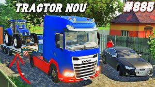 Roleplay pe Dumesti///AM CUMPĂRAT UN NEW HOLLAND[885]-Farming Simulator 19