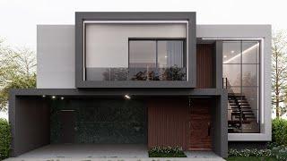 House Design 12x25 Meters | Casa de 12x25 metros