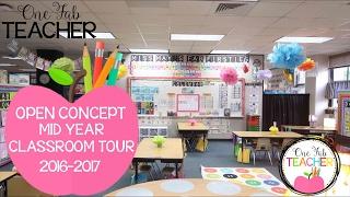 Open Concept  Mid Year Classroom Tour 2016-2017