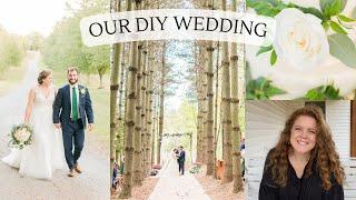 We Did Our Own Wedding FLOWERS | Our Honest Experience