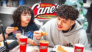 Galex & Mochi Raising Cane's MUKBANG *FIRST TIME TRYING*