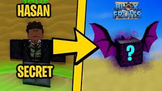 HOW TO UNLOCK BIG HASAN SECRET! TALK TO HASAN IN BLOX FRUITS ROBLOX