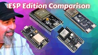ESP8266, ESP32 Editions Compared