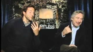 LIMITLESS Interview with Bradley Cooper & Robert De Niro