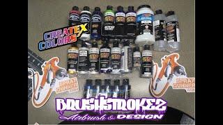 Spraygunner.com Unboxing- Createx UVLS and more Createx!!!