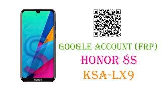 Как удалить Google account (frp) на Honor 8S KSA-LX9