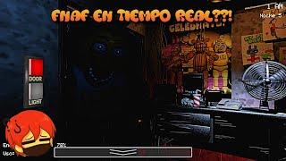 ¡FIVE NIGHTS AT FREDDY'S EN TIEMPO REAL ES UNA LOCURA! | FNAF IN REAL TIME #1