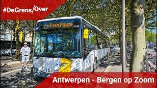 Met de BUS van ANTWERPEN naar BERGEN OP ZOOM via PUTTE #DeGrensOver