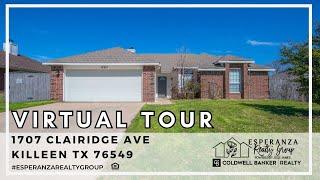 Virtual Tour - 1707 Clairidge Ave, Killeen TX 76549