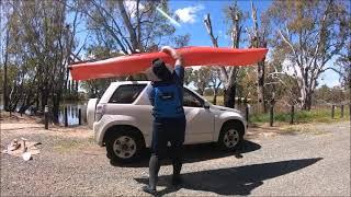 Steve Gwapo Mainland Kayaking trip 2022 Day 4 3 reels Lodden Campaspe and Goulbun river