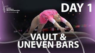 Women’s Apparatus Finals: Vault + Uneven Bars Highlights