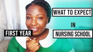 WHAT TO EXPECT: FIRST YEAR OF NURSING SCHOOL // SURVIVING NURSING SCHOOL.