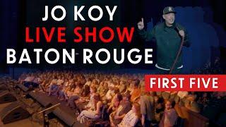 Jo Koy in Baton Rouge 9/27/24 - First 5 Minutes LIVE | Just Being Koy Tour 2024