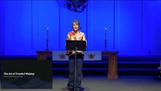 The Act of Trustful Waiting - Pastor Carol McCracken