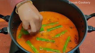 Easy Side Dish Recipe | How To Make Tasty Murungakkai Sambar