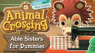 Able Sisters for Dummies | Animal Crossing New Horizons