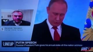 Simon Tsipis on Putin's addressing assembly