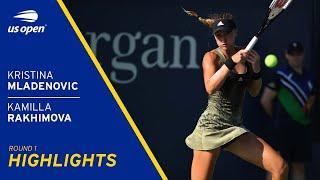 Kristina Mladenovic vs Kamilla Rakhimova Highlights | 2021 US Open Round 1