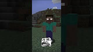 Poor Herobrine.. #minecraft #fy #gaming #fyp