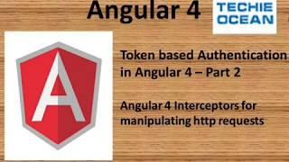 Token authentication in Angular with httpinterceptor