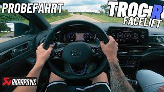 Besser als ein GOLF 8 R ? TROC R FACELIFT PROBEFAHRT mit AKRAPOVIC | POV