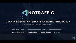 Uriel Katz at Gvahim NGO Event: Immigrants Creating Innovation