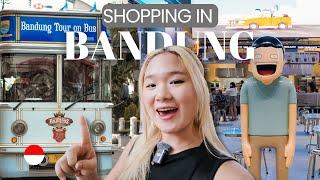 Shopping in Bandung and Traditional Food | Indonesia Travel Vlog 