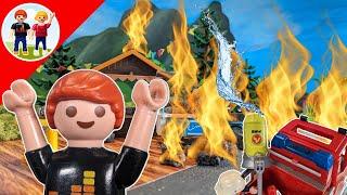 Hilfe Feuer | Playmobil Familie Sommer | Kinder | deutsch