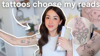 my tattoos choose my readsspoiler free reading vlog