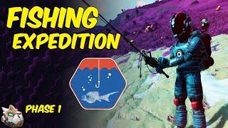 Waking Up To Fish | Phase 1 No Man's Sky Aquarius Expedition