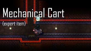 [Terraria] Expert Item: Mechanical Cart (Механическая вагонетка)