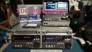 Perhaps the last media based professional format: XDCAM.