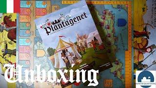 Unboxing | PLANTAGENET, Gmt games | Winter Quartering