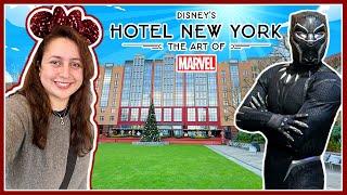 I Stayed at Disney Hotel NEW YORK ART OF MARVEL | Room Tour, Breakfast & MORE! Disneyland Paris 2025