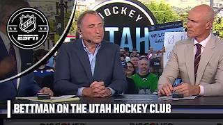 'The NHL is STRONGER with a team in Utah' - Gary Bettman on the Hockey Club | NHL on ESPN