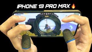iPhone 13 Pro Max in 2025 HANDCAM / 120 FPS Graphics / iOS 18.4 PUBG Gaming Test!