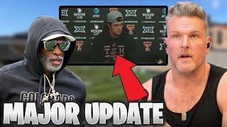 Breaking:Pat McAfee Didn’t Hold BACK About Colorado Buffaloes & Texas Tech QB Behren Morton SPEAKS