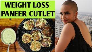 Paneer Cutlet for weight loss | Week 1 | Indian Diet | Isabgol Recipe | Feedfit by Richa