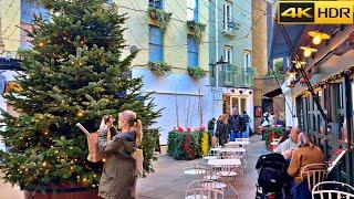 London Christmas Walk - Dec 24 I Full Walk of Central London before Christmas [4K HDR]