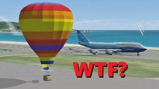 IDIOT PILOTS in Flight Simulator X! (Multiplayer Chaos at St. Maarten)