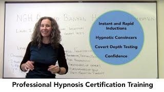 NGH Approved Banyan Hypnosis Certification Super Course at Cascade Hypnosis Training