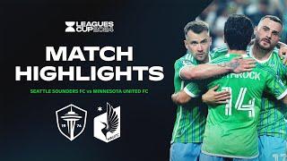 HIGHLIGHTS: Seattle Sounders FC vs. Minnesota United | July 26, 2024