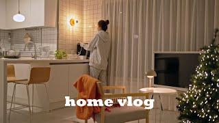 Daily Vlog | Relaxing & warm holidays at home, Home party and baking