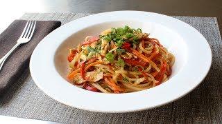 Spicy Chicken Noodles - Easy Asian-Inspired Chicken Noodles Recipe