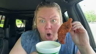 Wingstop Mukbang (NEW Corn Flavor?)