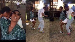 Thato Immaculate and Gash1 doing bedroom dance in public  #thatoimmaculate #gash1