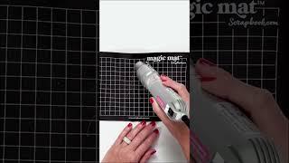  The self-healing Magic Mat is your die-cutting game changer. #scrapbookcom #magicmat #diecutting