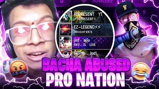 Baccha Youtuber Abused His Teammates  Angry Youtuber Gone Mad  Angry Baccha Call Me Panel User 