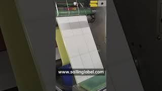 Thermal label slitting/www.sailinglabel.com #label #machine #labeled #quality #factory#Thermal label